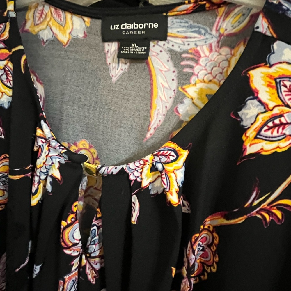 Liz Claiborne Floral Blouse